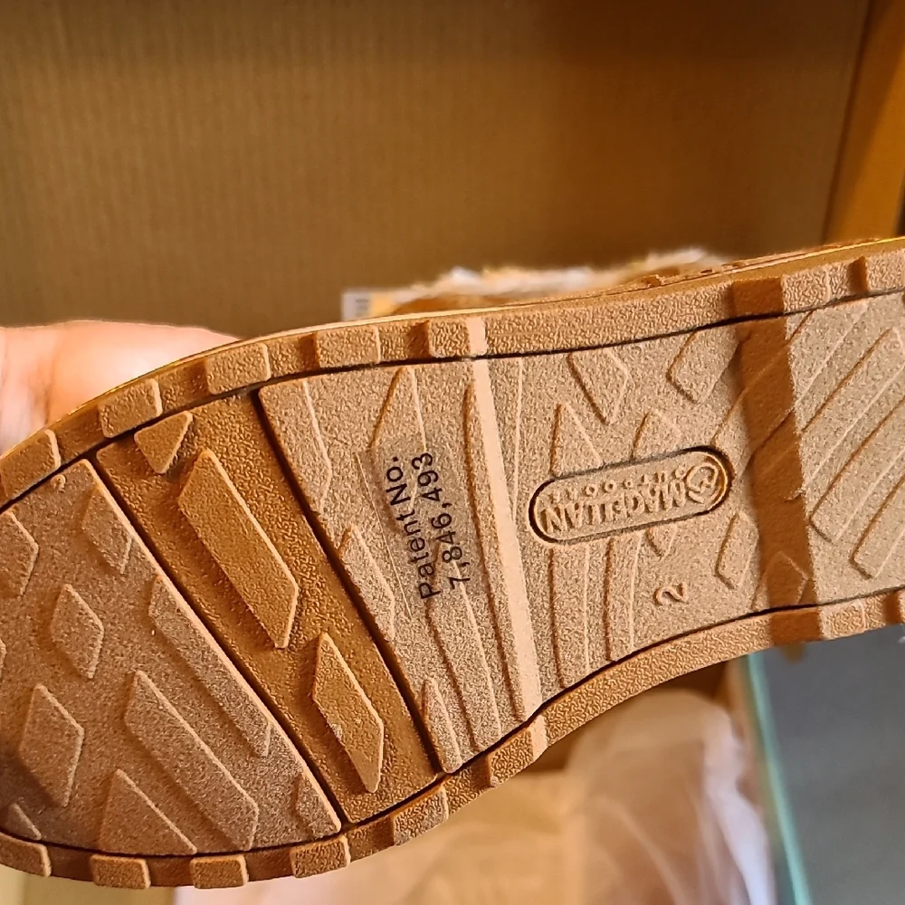 Magellan Outdoors Tan Kids Boots with Glitter - Picture 3 of 4